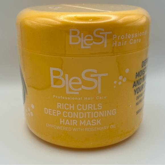 BLeST Other - Rich Curls by BLeST Professional Deep Conditioning Hair Mask with Rosemary Oil